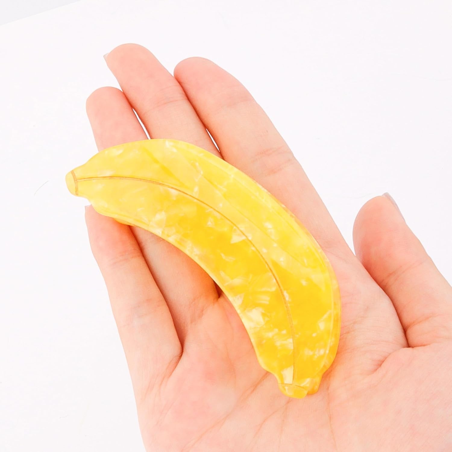 Banana Claw Clips, Stylish Women'S Fruit Claw Clip for Thin Hair Small Claw Clips for Women Fashionable Hair Accessory Deal for Girls