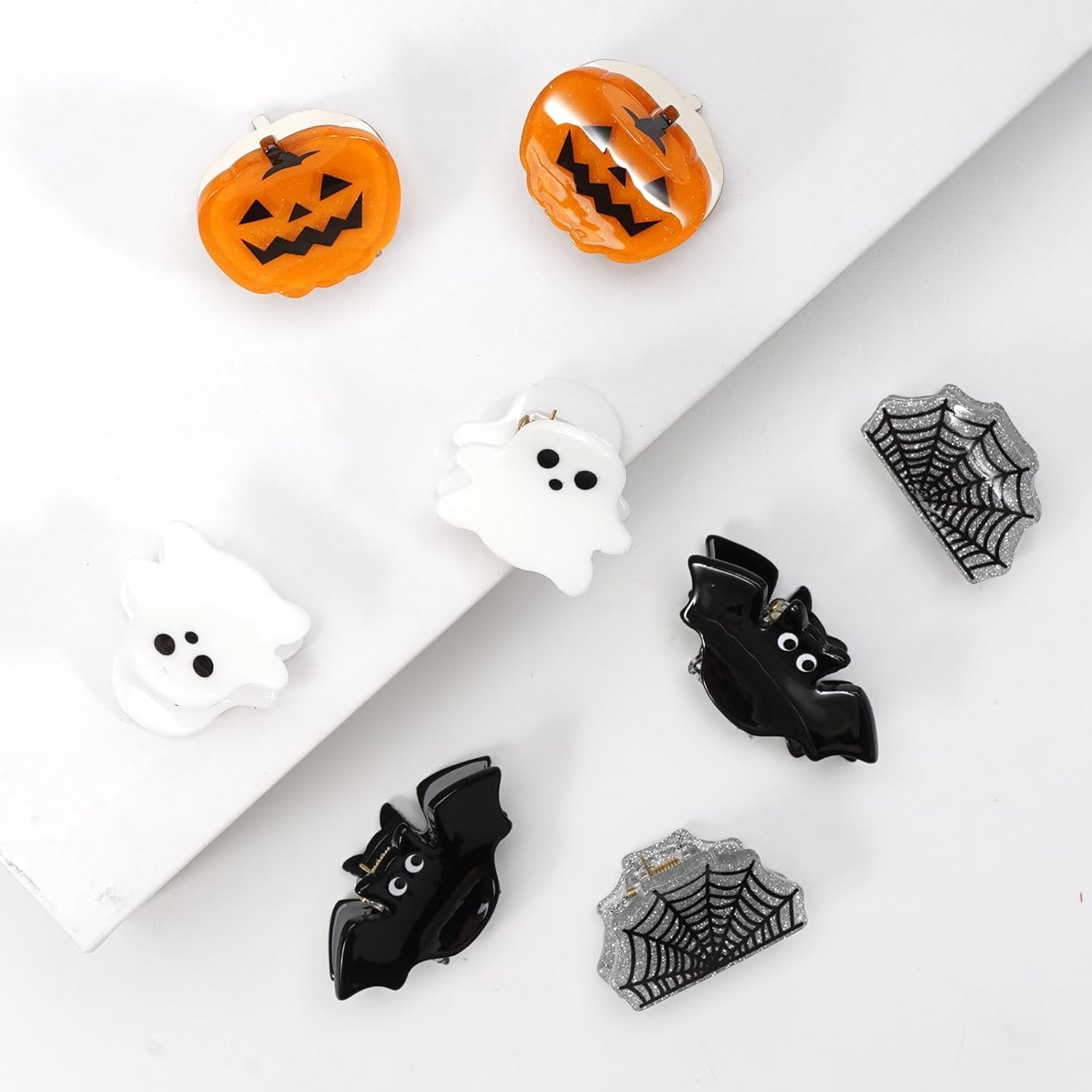 Mini Halloween Hair Claw Clips 