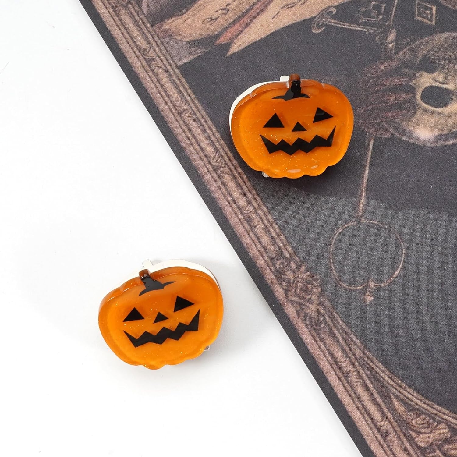 Mini Halloween Hair Claw Clips 