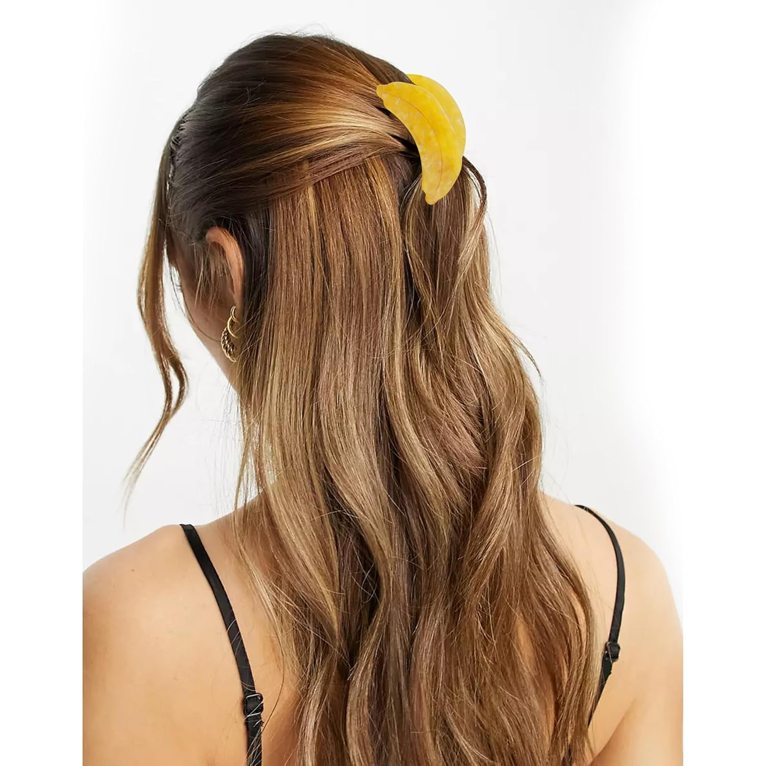 Banana Claw Clips, Stylish Women'S Fruit Claw Clip for Thin Hair Small Claw Clips for Women Fashionable Hair Accessory Deal for Girls